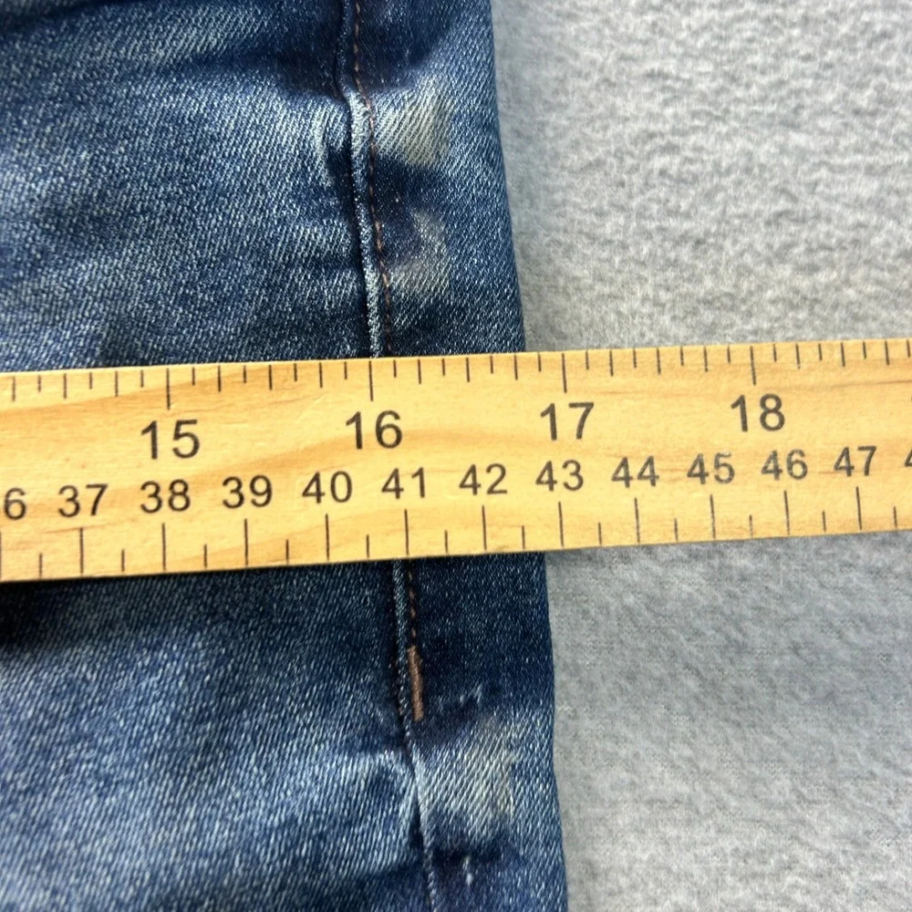 The Perfect Jean NYC Skinny Fit Jeans Mens 30x26 Blue Stretch Denim Pants Casual